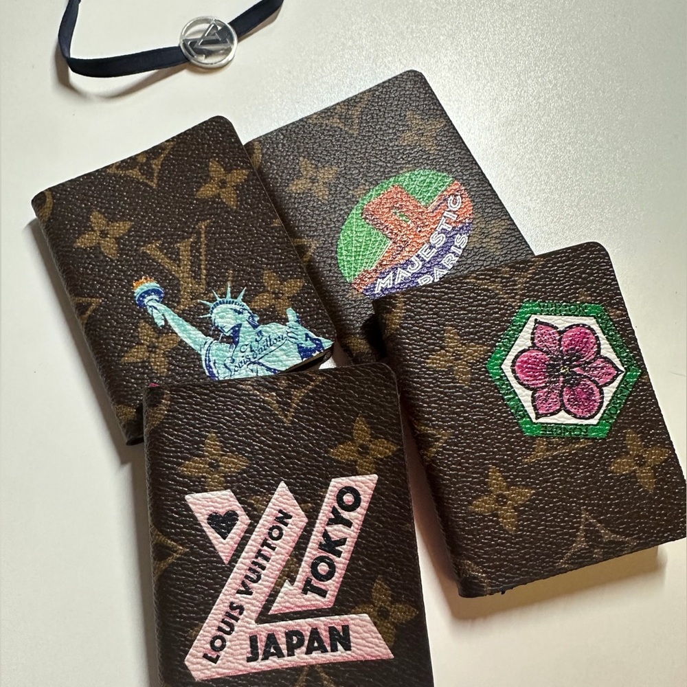 Louis Vuitton Monogram Mini Jules Notebooks (set of 4)